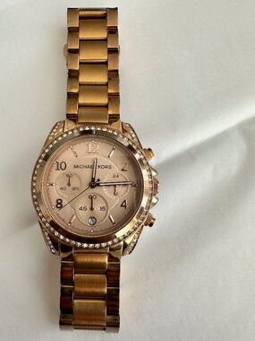 Michael Kors MK5263 Blair Rose Gold-Tone Woman's Watch